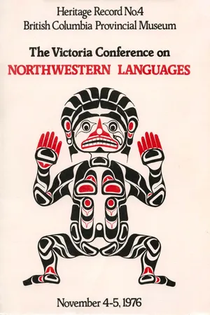 The Victoria Conference on Northwestern Languages