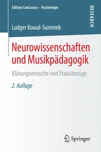 Neurowissenschaften und Musikpädagogik_cover