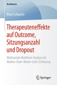 Therapeuteneffekte auf Outcome, Sitzungsanzahl und Dropout_cover