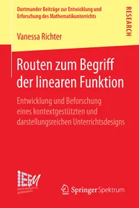 Routen zum Begriff der linearen Funktion_cover