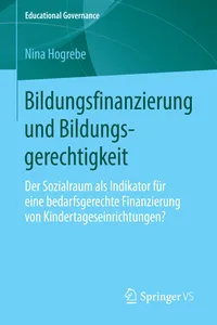 Bildungsfinanzierung und Bildungsgerechtigkeit_cover
