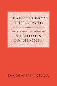 Learning From the Gosho_cover