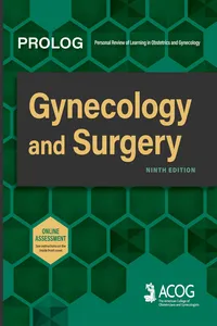 PROLOG: Gynecology and Surgery, Ninth Edition_cover