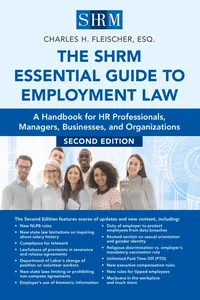 The SHRM Essential Guide to Employment Law, Second Edition_cover
