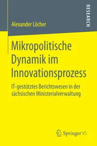 Mikropolitische Dynamik im Innovationsprozess_cover