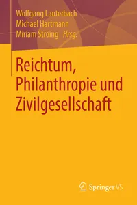 Reichtum, Philanthropie und Zivilgesellschaft_cover
