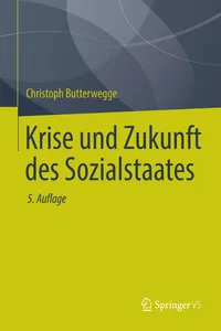 Krise und Zukunft des Sozialstaates_cover