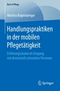 Handlungspraktiken in der mobilen Pflegetätigkeit_cover