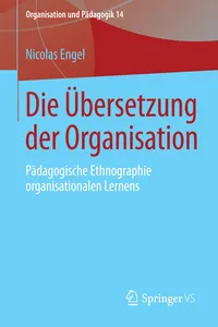 Die Übersetzung der Organisation_cover