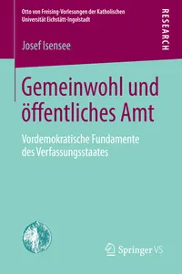 Gemeinwohl und öffentliches Amt_cover