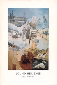 Volume III, Number 1_cover
