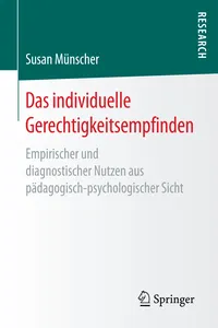 Das individuelle Gerechtigkeitsempfinden_cover