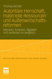 Autoritäre Herrschaft, materielle Ressourcen und Außenwirtschaftsreformen_cover