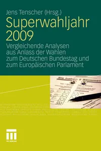 Superwahljahr 2009_cover