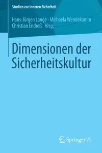 Dimensionen der Sicherheitskultur_cover