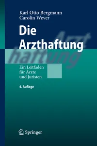 Die Arzthaftung_cover