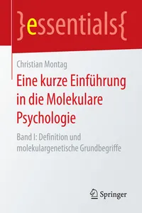 Eine kurze Einführung in die Molekulare Psychologie_cover