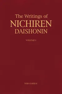 The Writings of Nichiren Daishonin_cover
