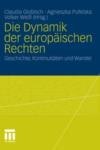 Die Dynamik der europäischen Rechten_cover