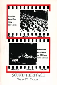 Canadian Aural/Oral History Conference_cover