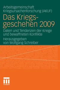 Das Kriegsgeschehen 2009_cover
