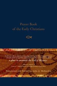 Prayer Book of the Early Christians_cover