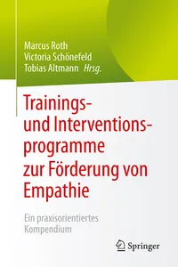 Trainings- und Interventionsprogramme zur Förderung von Empathie_cover