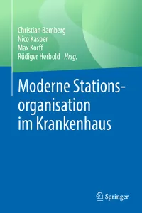 Moderne Stationsorganisation im Krankenhaus_cover