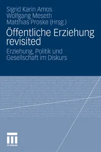 Öffentliche Erziehung revisited_cover