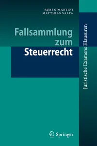 Fallsammlung zum Steuerrecht_cover