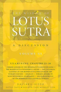 The Wisdom of the Lotus Sutra, vol. 6_cover