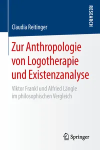 Zur Anthropologie von Logotherapie und Existenzanalyse_cover