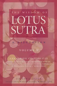 The Wisdom of the Lotus Sutra, vol. 5_cover