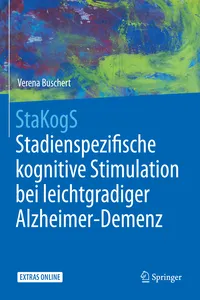 StaKogS - Stadienspezifische kognitive Stimulation bei leichtgradiger Alzheimer-Demenz_cover