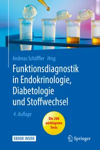 Funktionsdiagnostik in Endokrinologie, Diabetologie und Stoffwechsel_cover