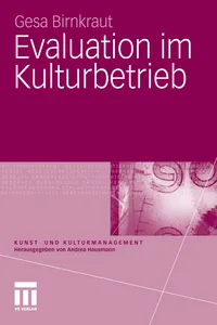 Evaluation im Kulturbetrieb_cover