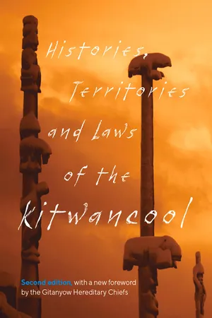 Histories, Territories and Laws of the Kitwancool