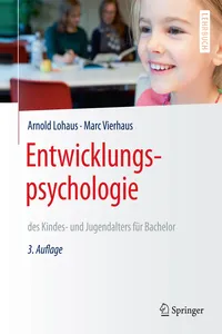 Entwicklungspsychologie des Kindes- und Jugendalters für Bachelor_cover