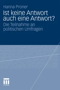 Ist keine Antwort auch eine Antwort?_cover