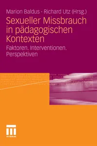 Sexueller Missbrauch in pädagogischen Kontexten_cover