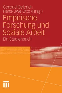 Empirische Forschung und Soziale Arbeit_cover