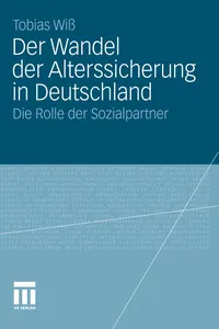 Der Wandel der Alterssicherung in Deutschland_cover