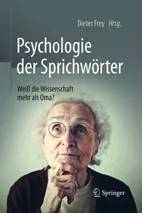 Psychologie der Sprichwörter_cover