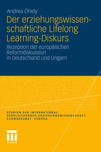 Der erziehungswissenschaftliche Lifelong Learning-Diskurs_cover