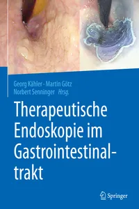 Therapeutische Endoskopie im Gastrointestinaltrakt_cover