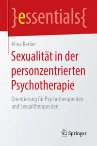 Sexualität in der personzentrierten Psychotherapie_cover