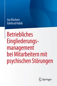 Betriebliches Eingliederungsmanagement bei Mitarbeitern mit psychischen Störungen_cover
