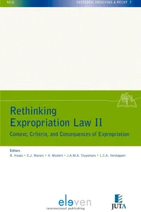 Rethinking Expropriation Law II_cover