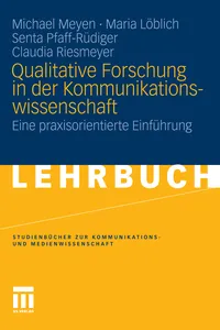 Qualitative Forschung in der Kommunikationswissenschaft_cover