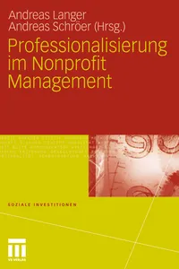 Professionalisierung im Nonprofit Management_cover
